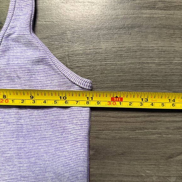 Lululemon Women's Cool Racerback - Purple/White - Picture 3 of 4